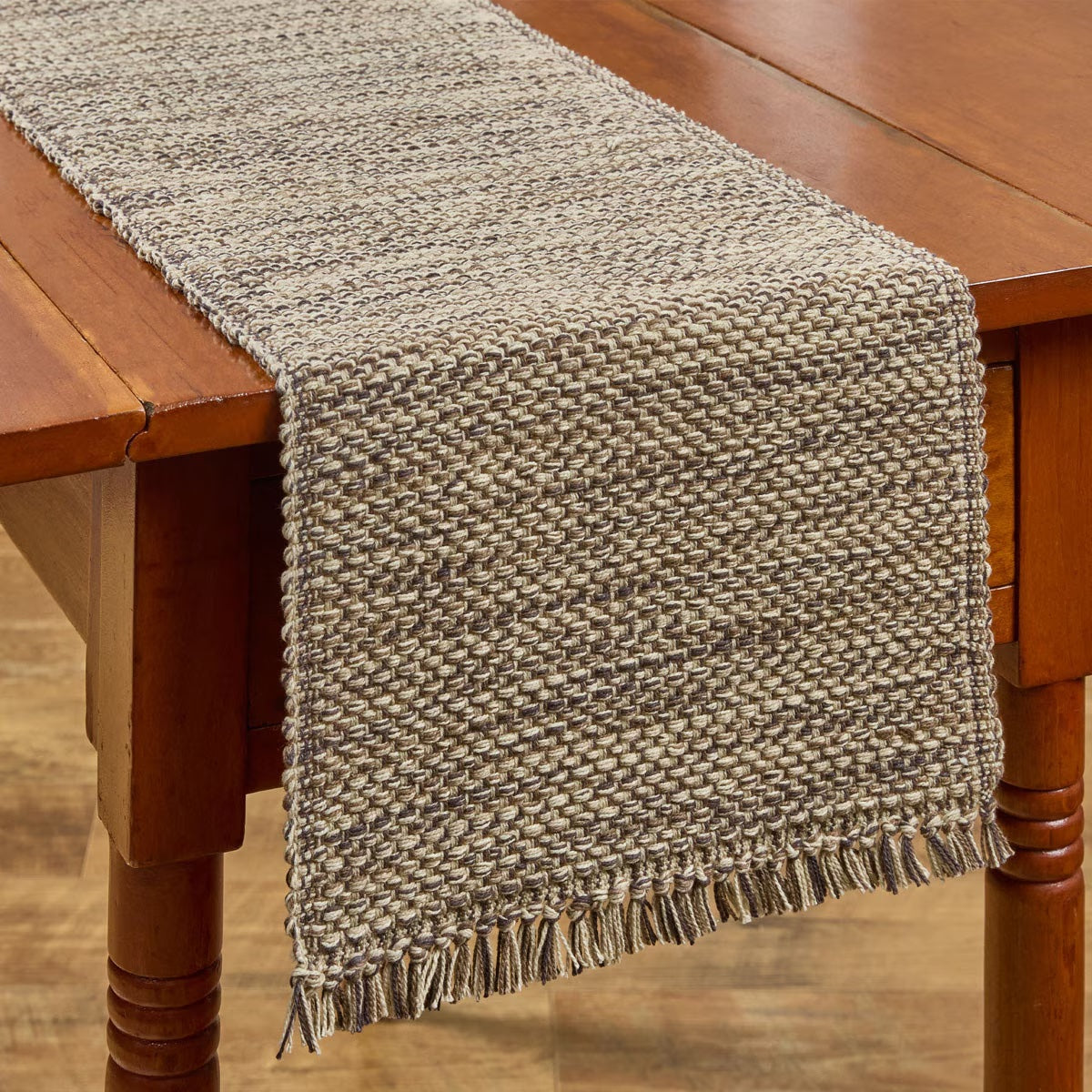 Basketweave Prairie Table Runner 36" Long