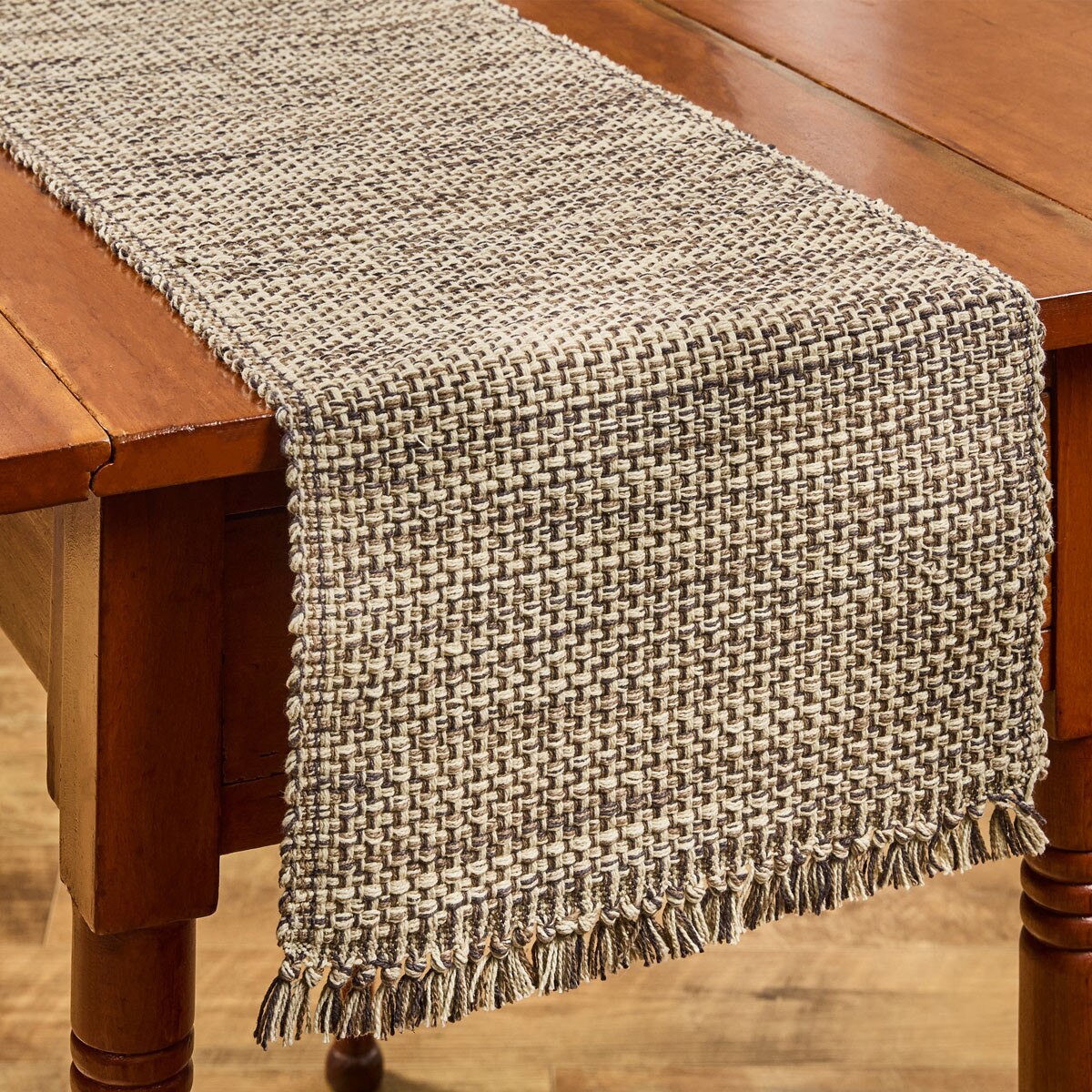 Basketweave Prairie Table Runner 54' Long