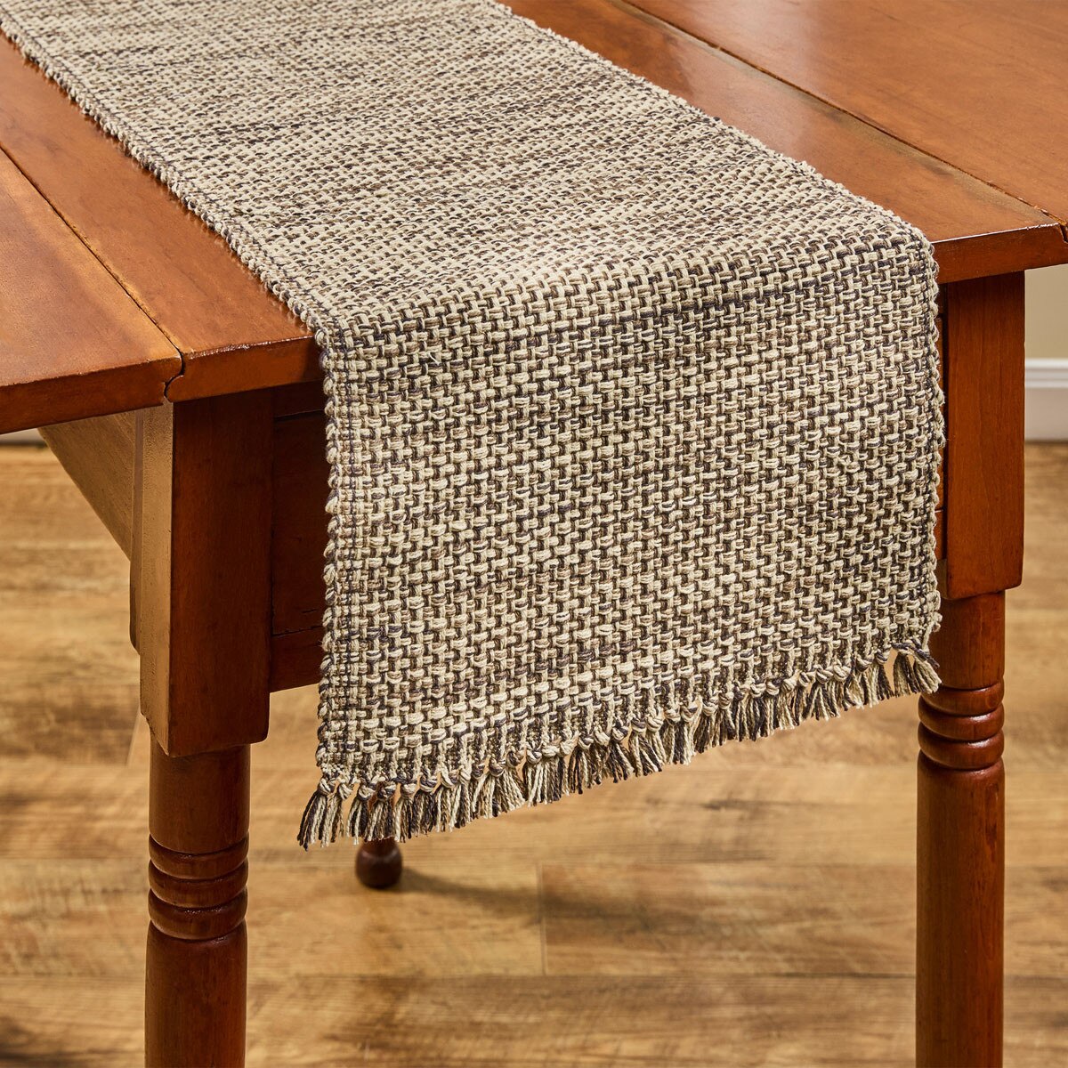 Basketweave Prairie Table Runner 54' Long