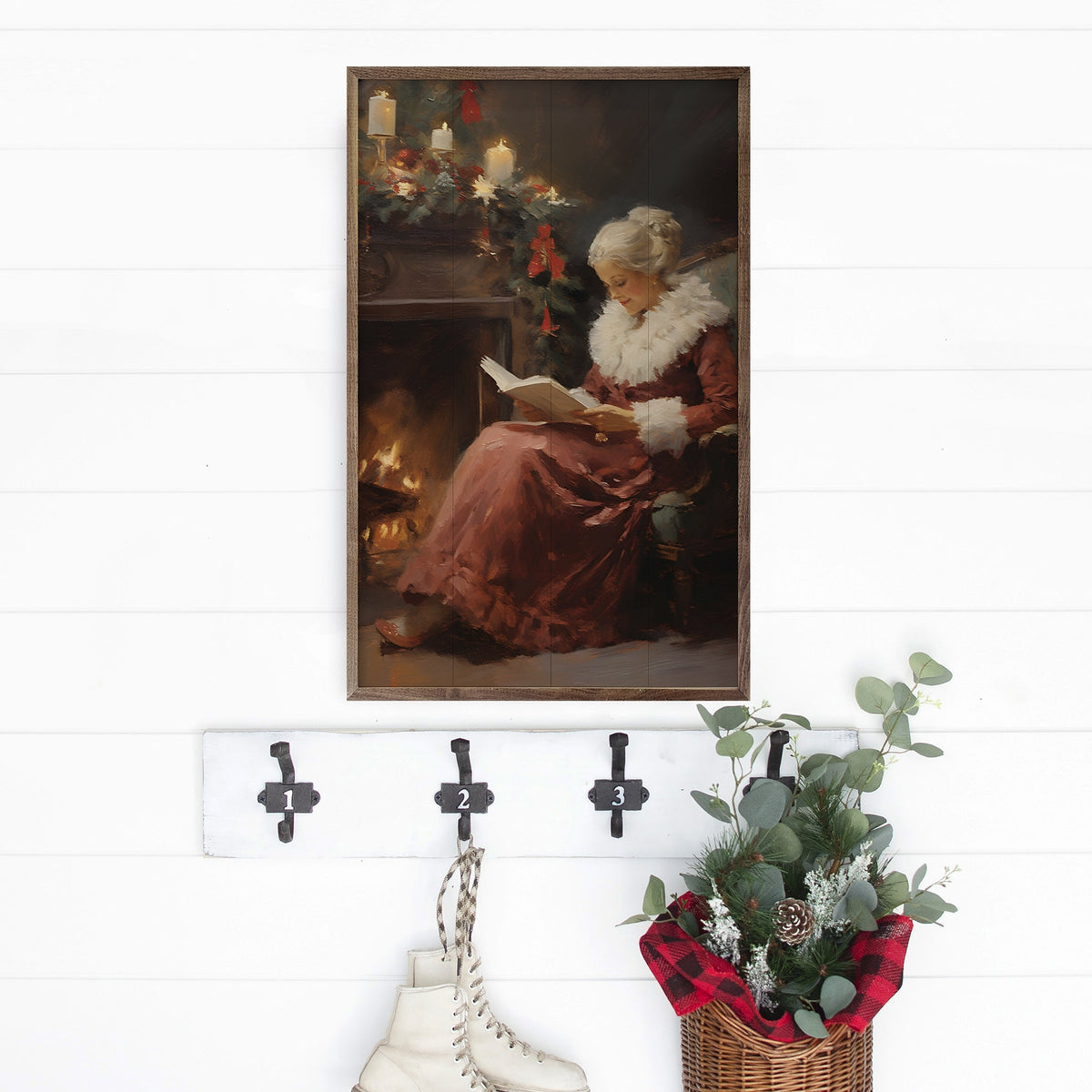Mrs By Petals Prints Designs Printed and Framed Wall Sign