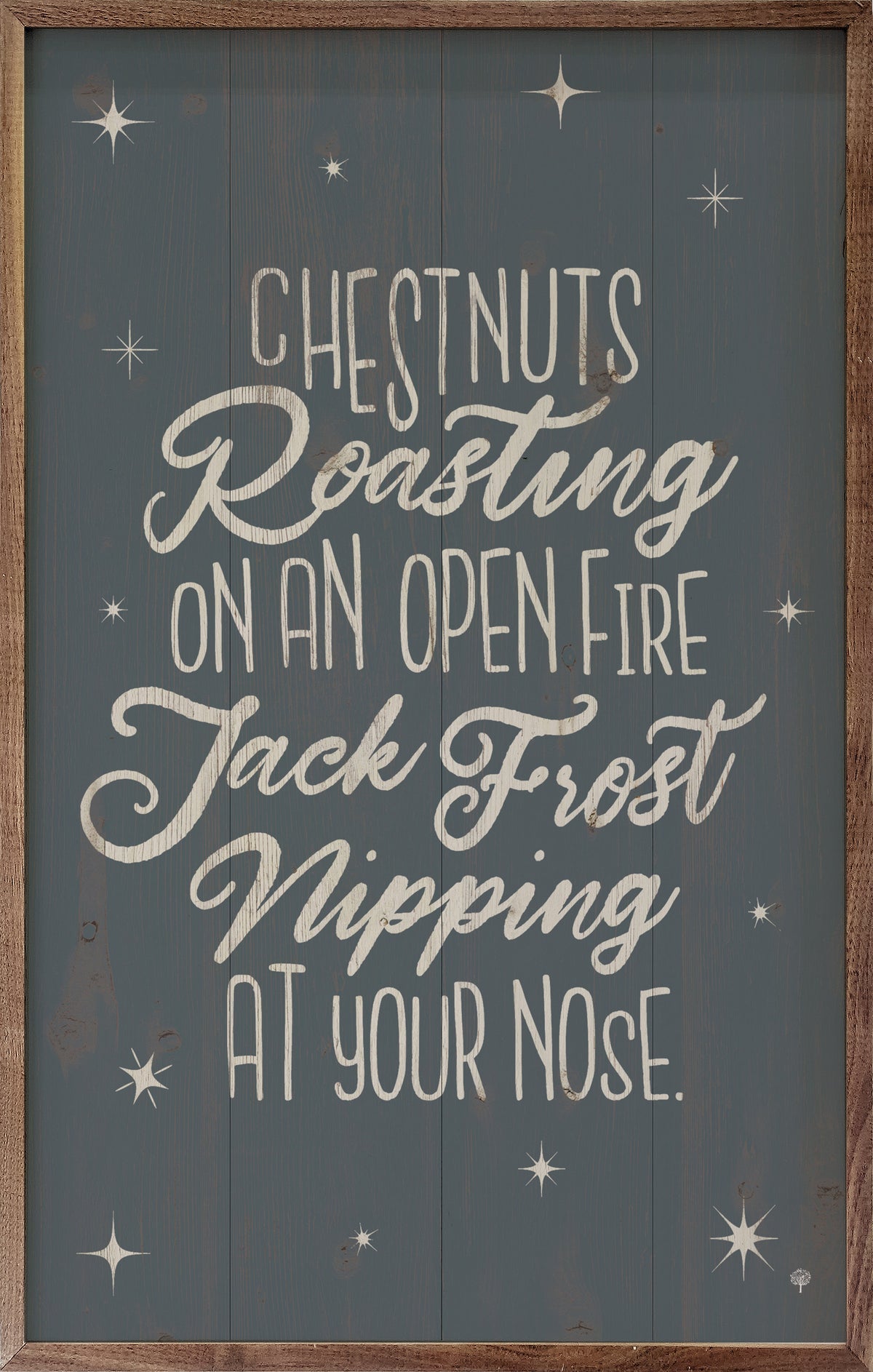Jack Frost Printed and Framed Wall Sign