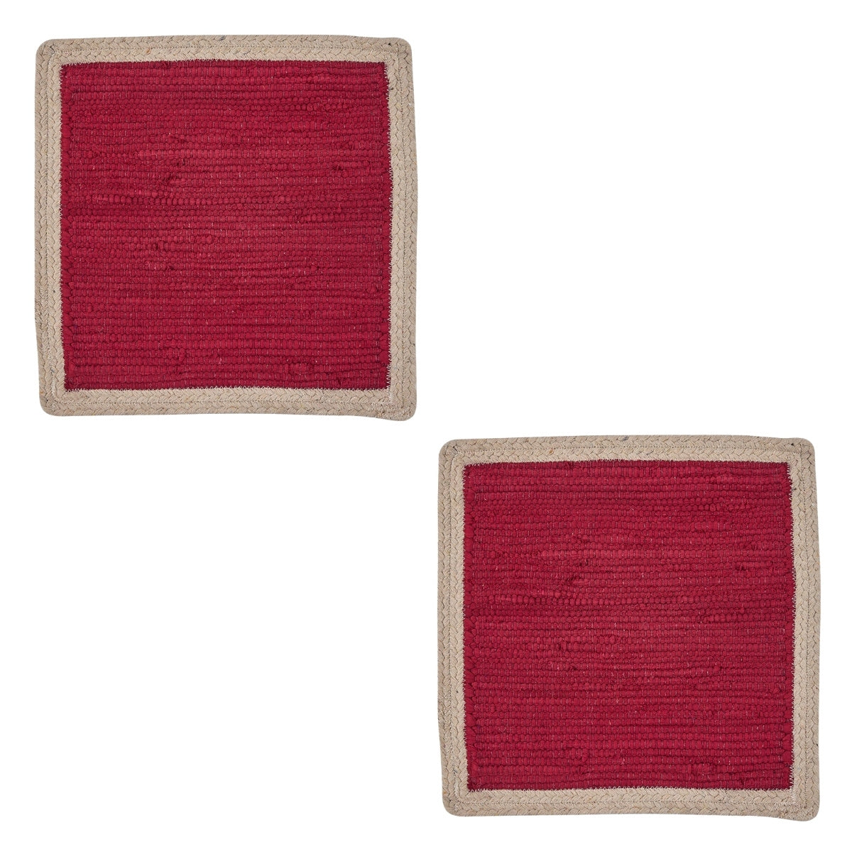 Dune Merlot Placemat Square Set of 2