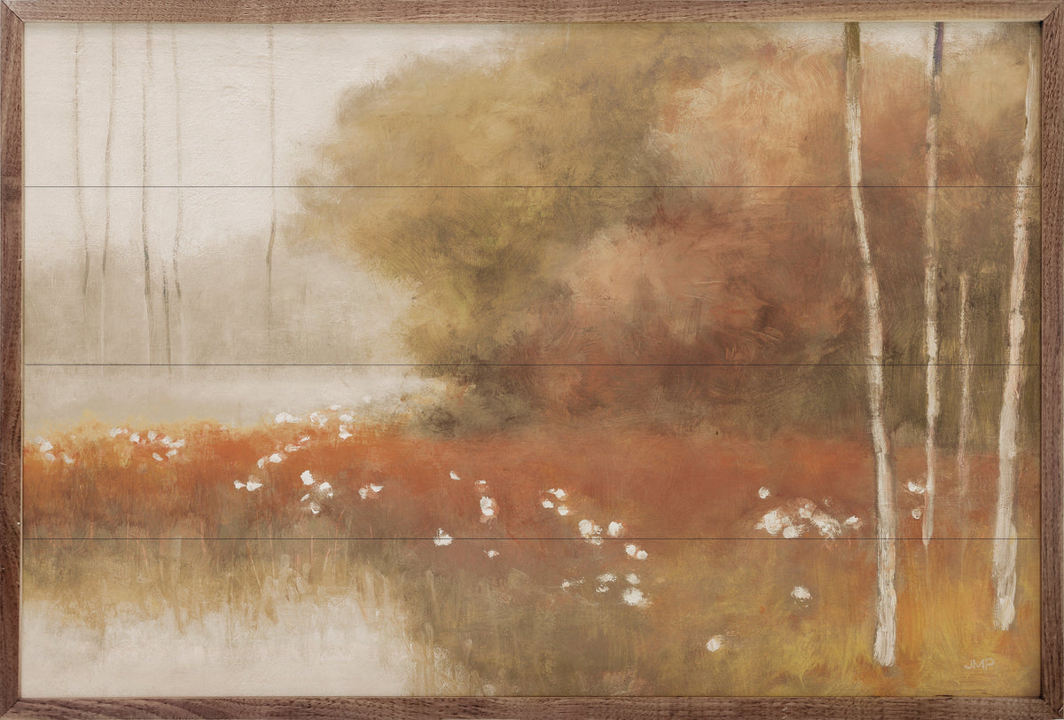 Autumn Midst Crop By Julia Purinton Printed and Framed Wall Sign