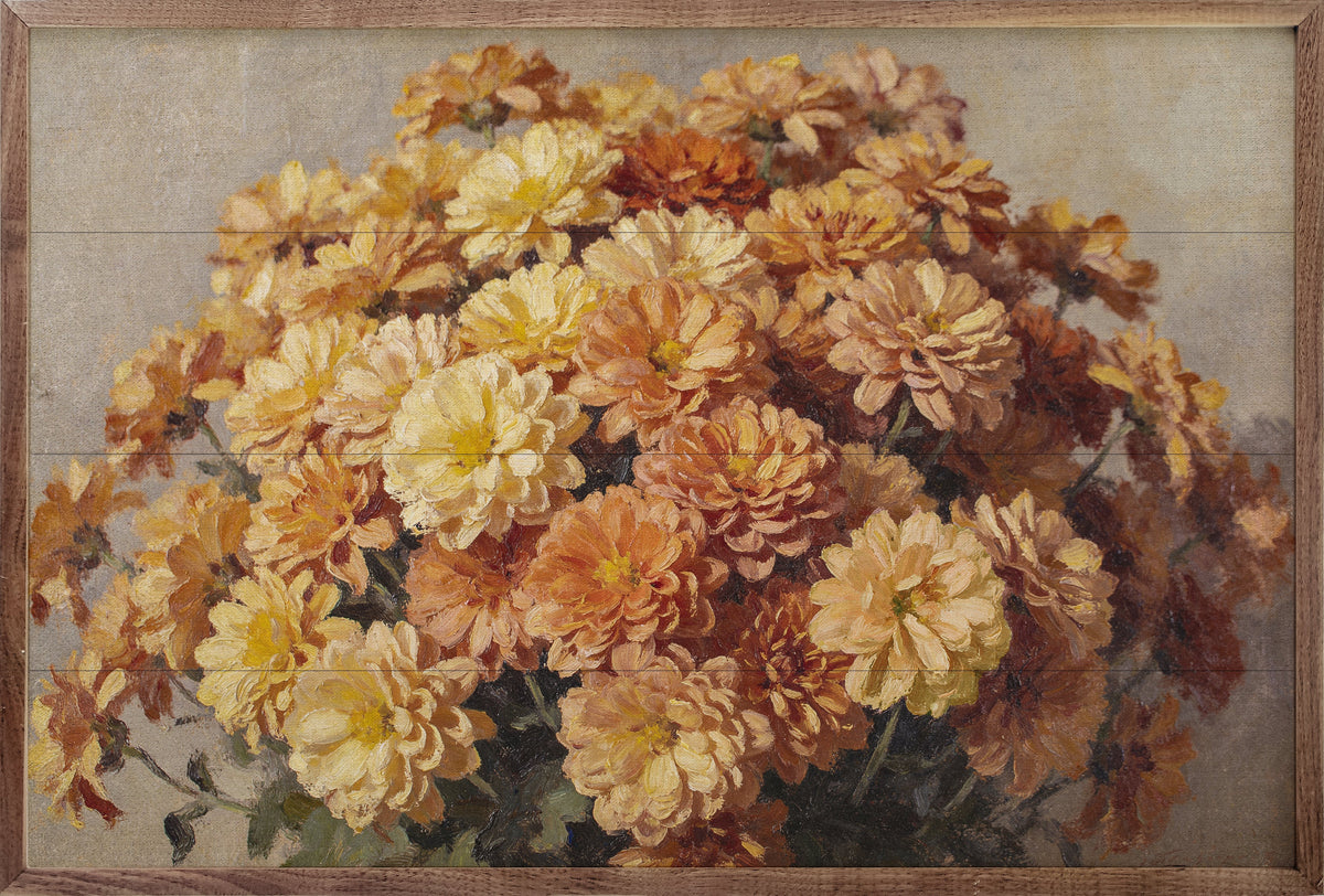 Autumn Mum Printed and Framed Wall Sign