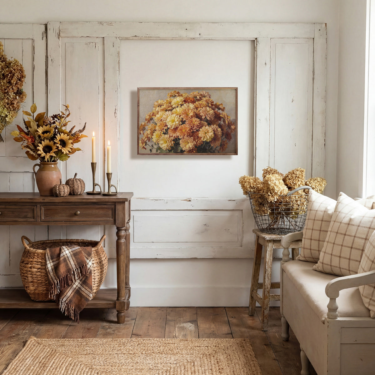 Autumn Mum Printed and Framed Wall Sign
