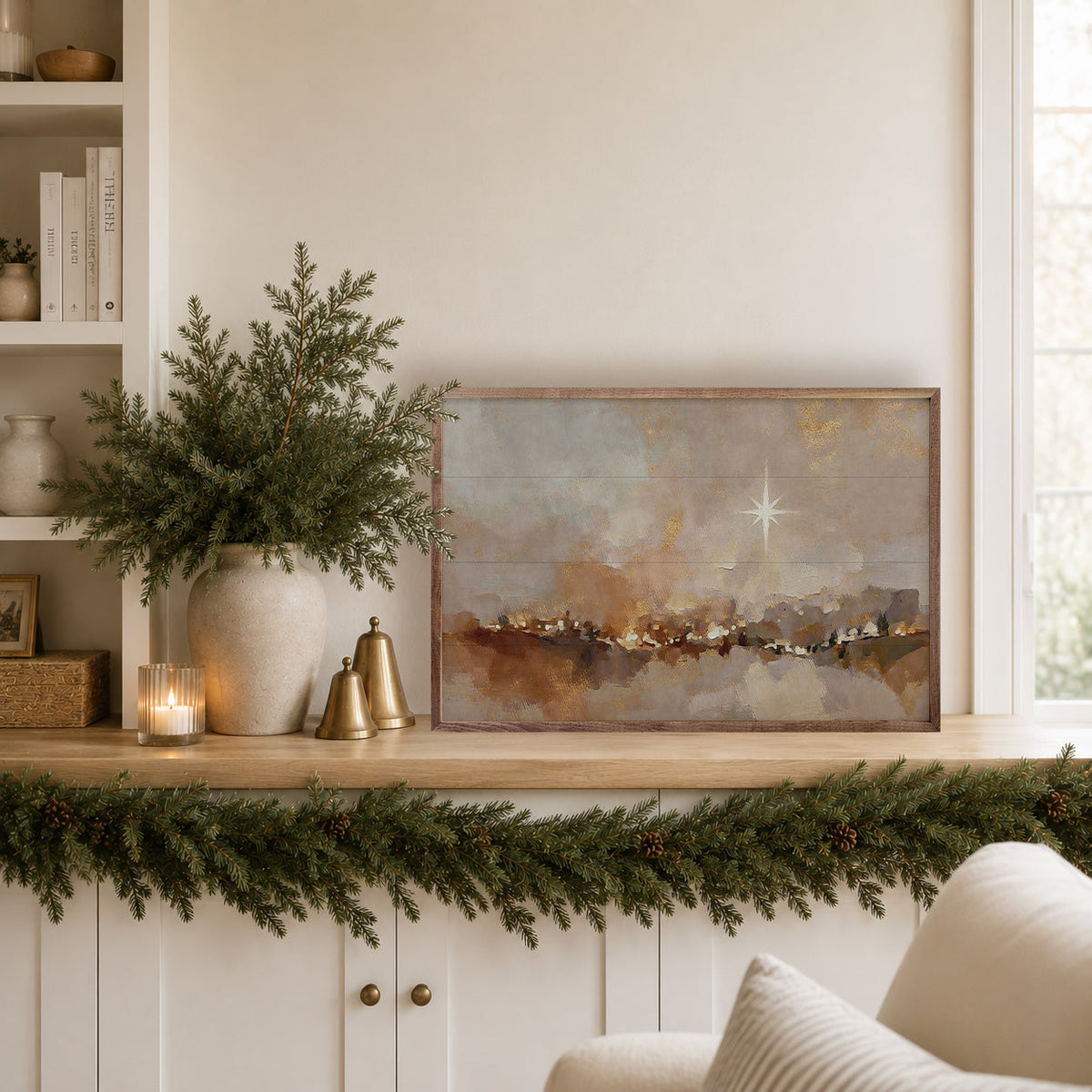 Bethlehem Printed and Framed Wall Sign