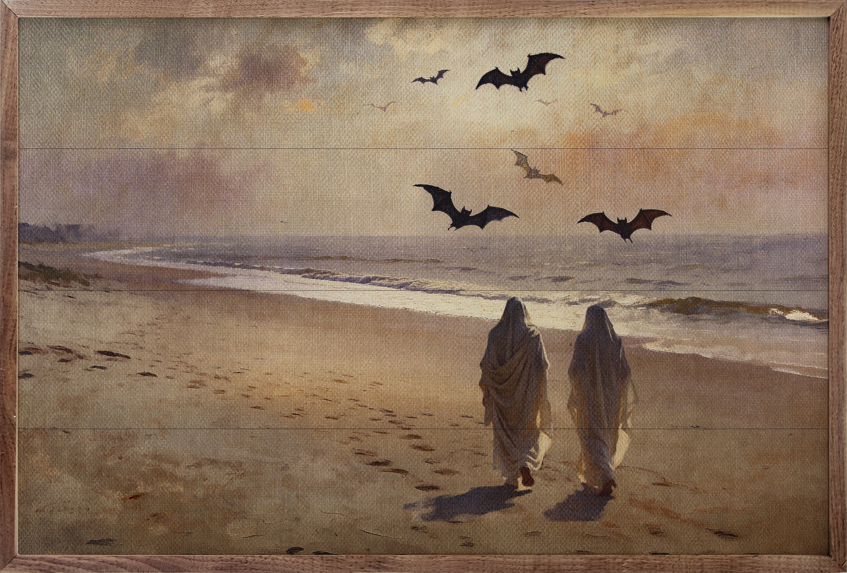 Ghosts On The Beach Printed and Framed Wall Sign