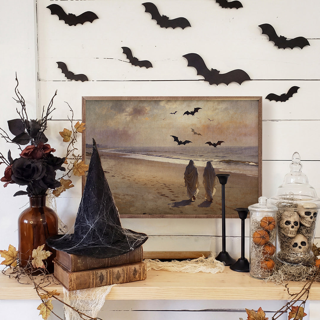 Ghosts On The Beach Printed and Framed Wall Sign
