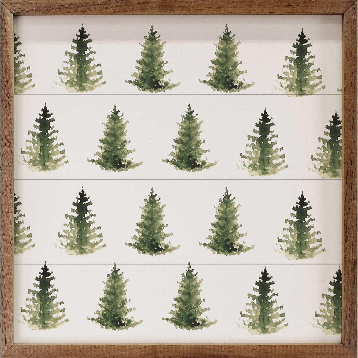 Pattern Trees Printed and Framed Wall Sign