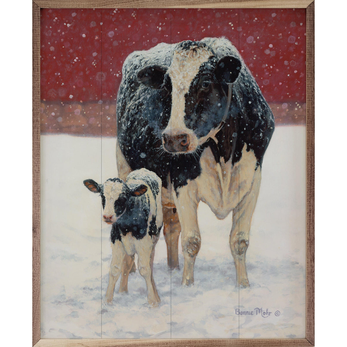 First Christmas By Bonnie Mohr Printed and Framed Wall Sign