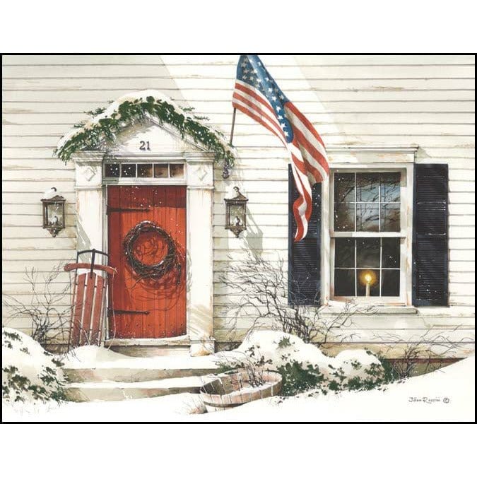 21 Main Street By John Rossini Art Print - 12 X 16-Penny Lane Publishing-The Village Merchant