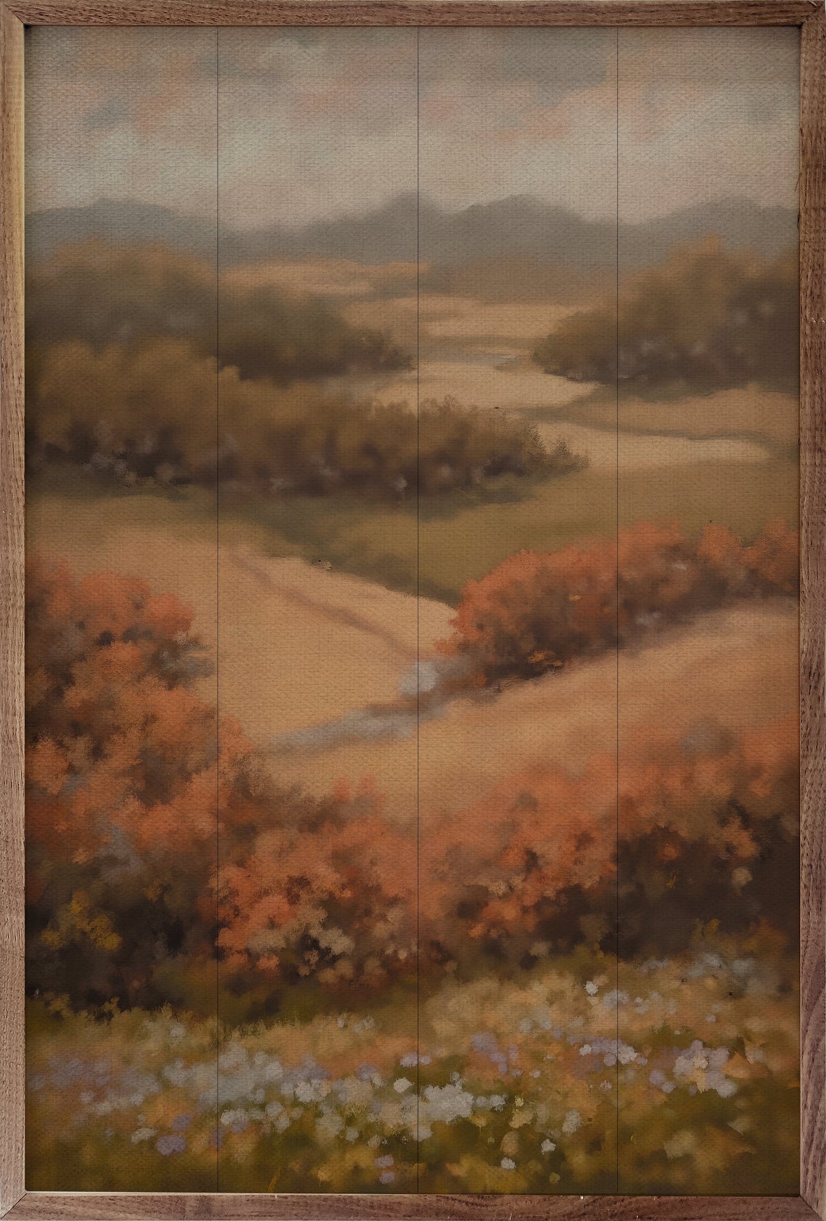 Signs Of Fall Printed and Framed Wall Sign