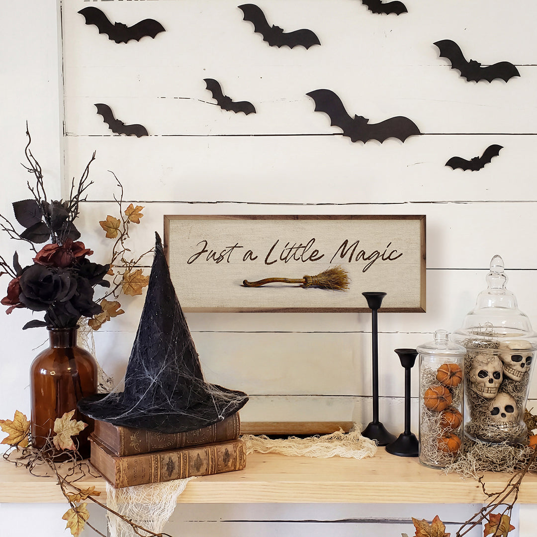 Just A Little Magic Printed and Framed Wall Sign