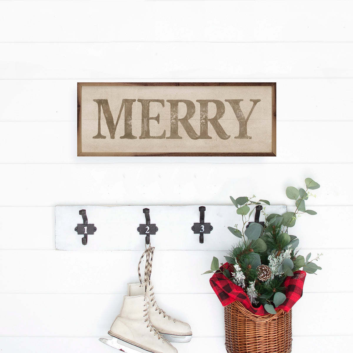 Sand Merry Printed and Framed Wall Sign