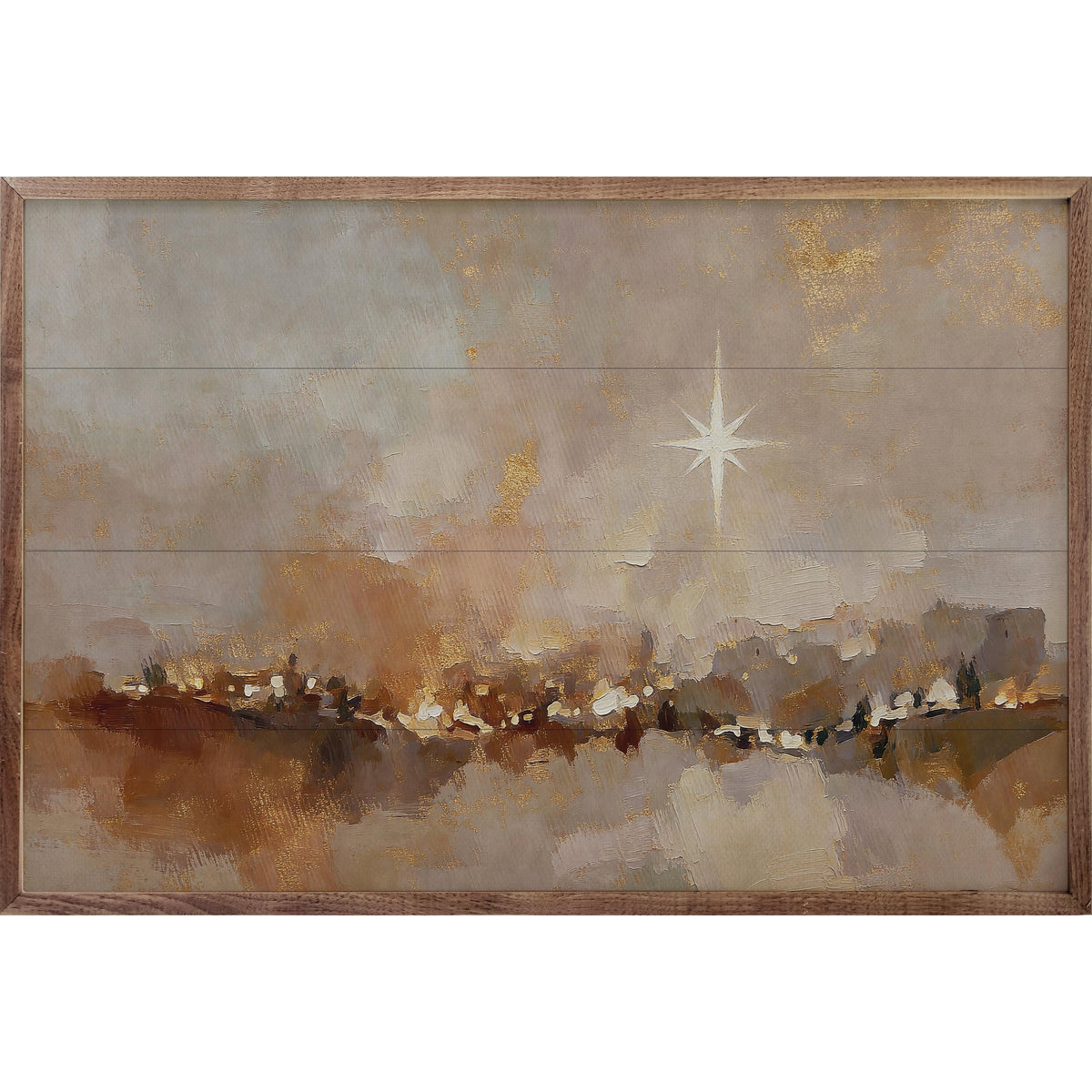 Bethlehem Printed and Framed Wall Sign