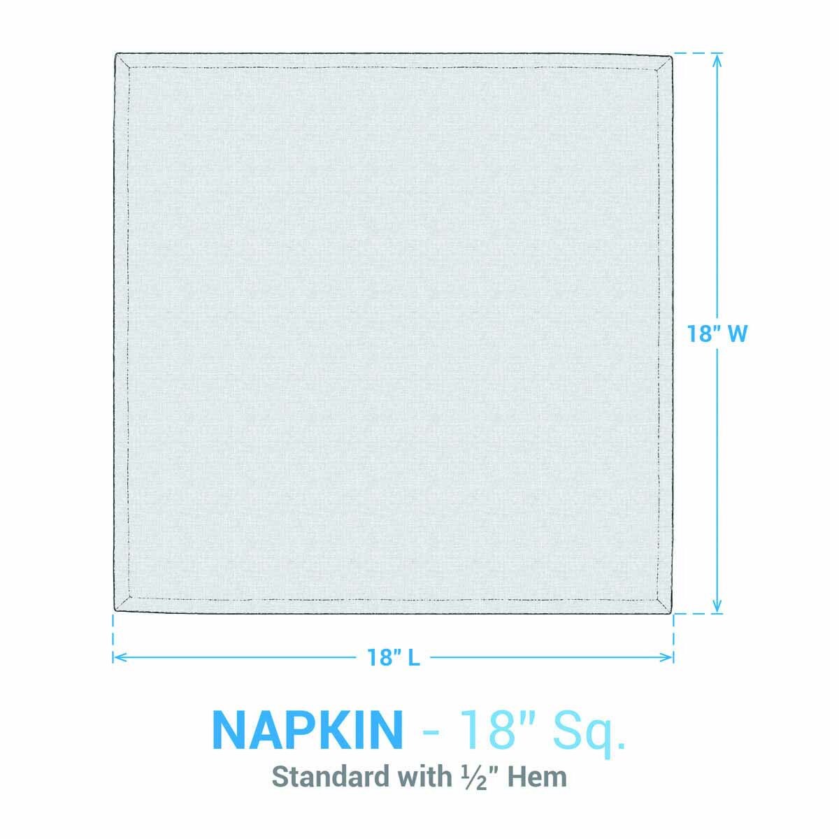 Distressed Flag Printed Napkin Set of 2