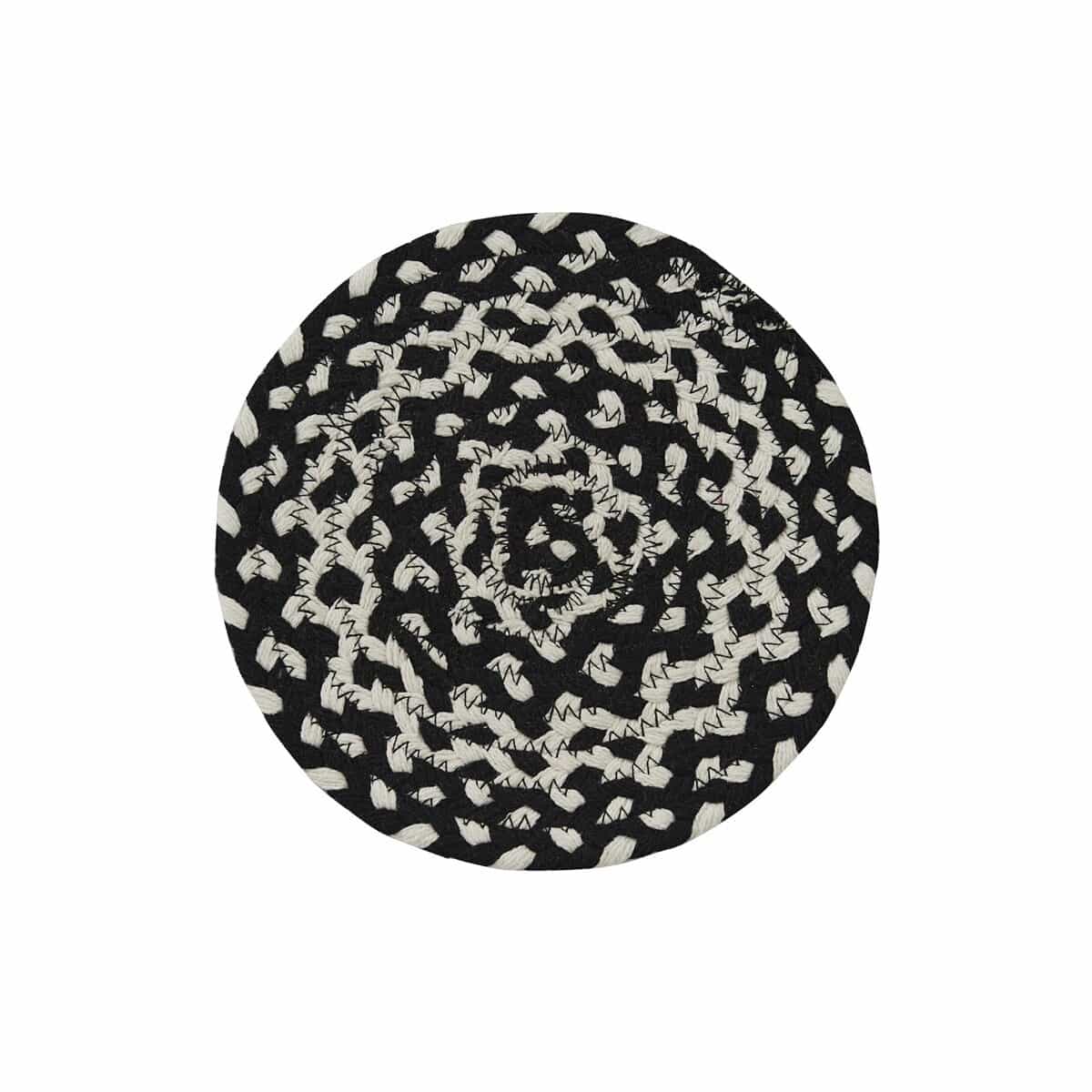 Blacksburg Braided Trivet 8" Diameter Round Set of 2