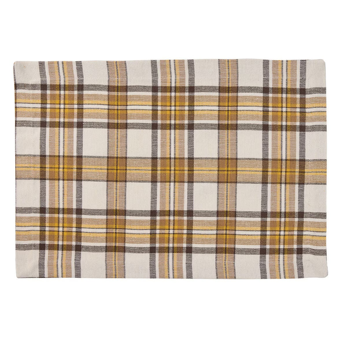 Maize Plaid Placemat Set of 2