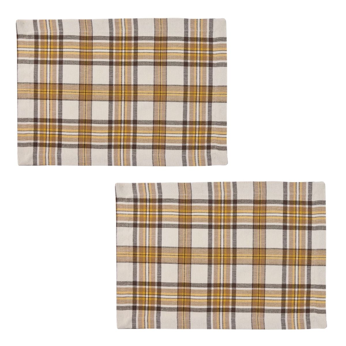Maize Plaid Placemat Set of 2