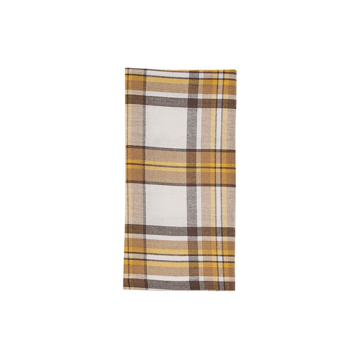 Maize Plaid Napkin Set of 2