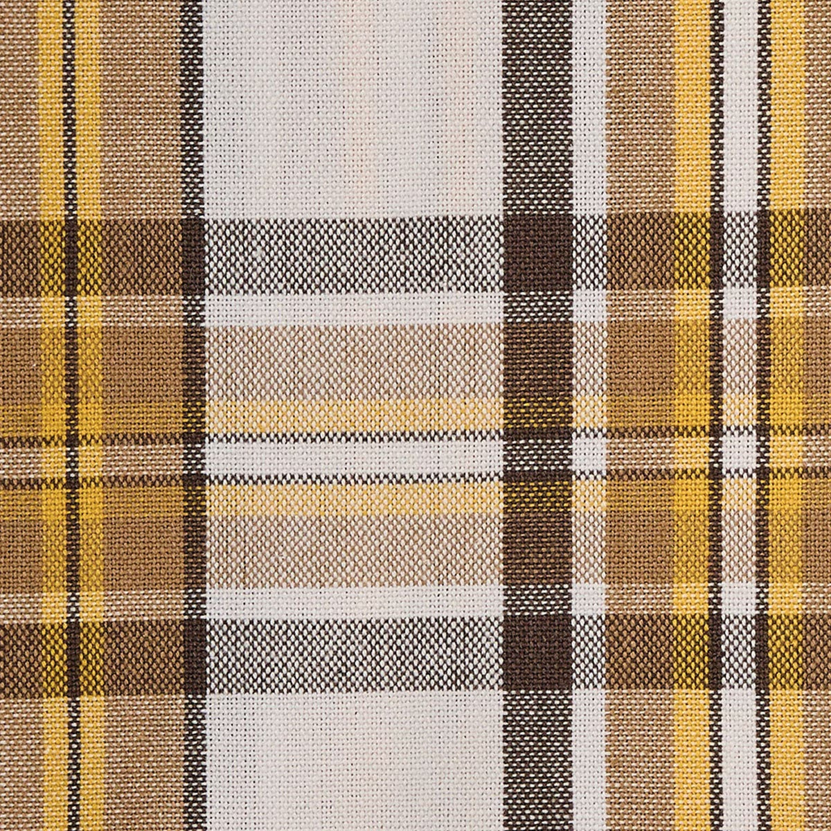 Maize Plaid Dishtowel Set of 2