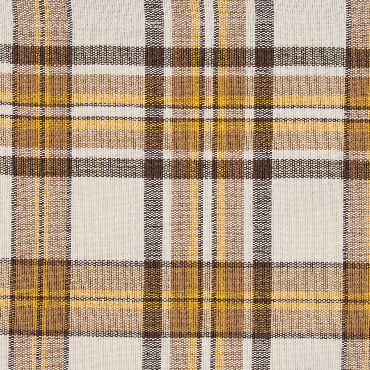 Maize Plaid Table Runner 54'' Long