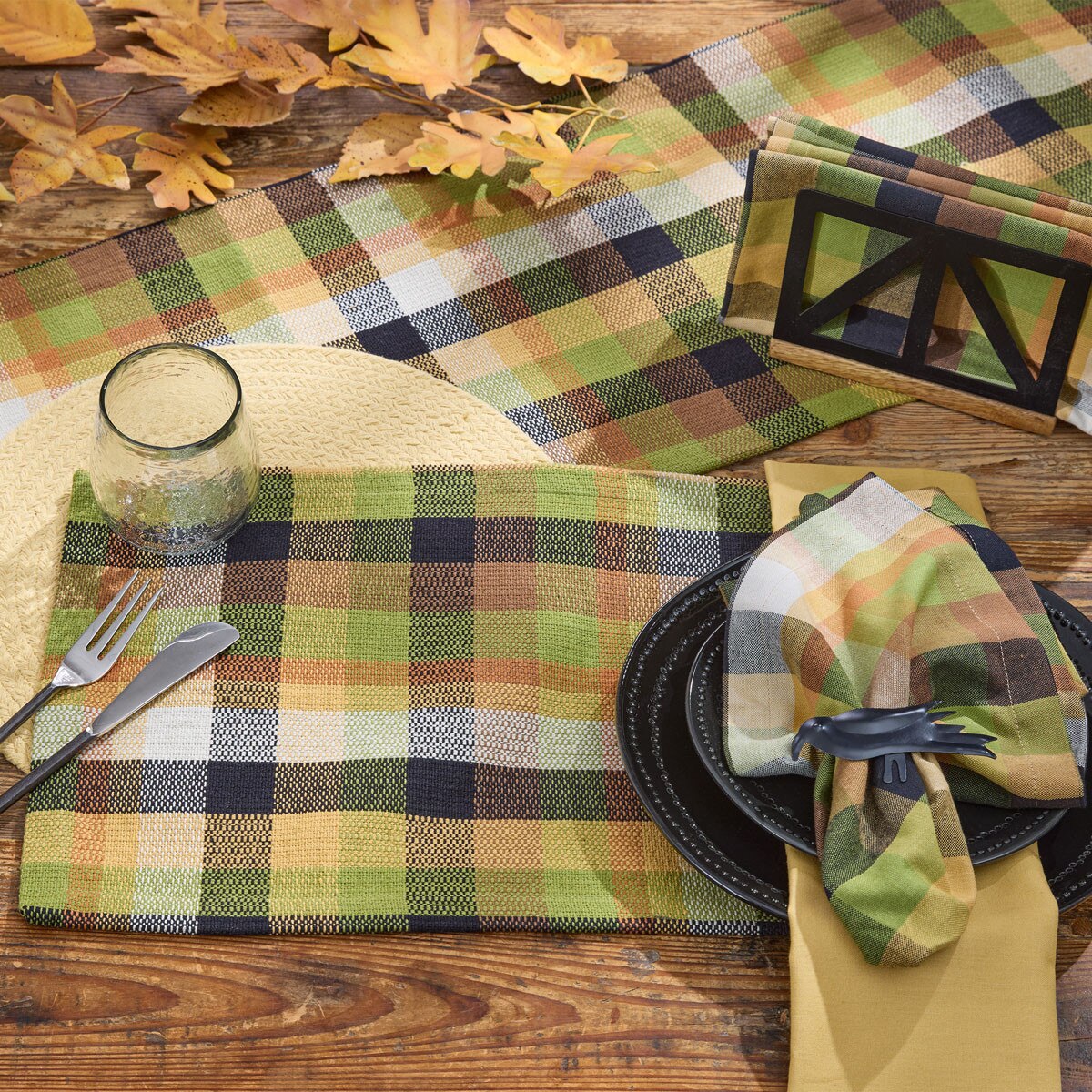 Greenbriar Plaid Placemat Set of 2