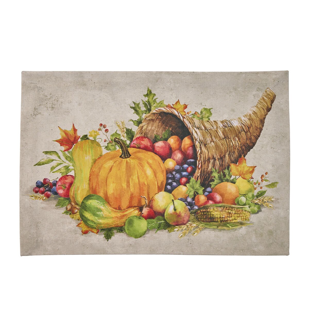 Cornucopia Printed Placemat Set of 2