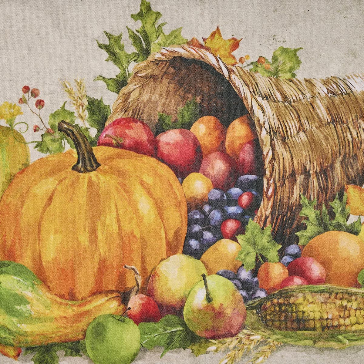 Cornucopia Printed Placemat Set of 2