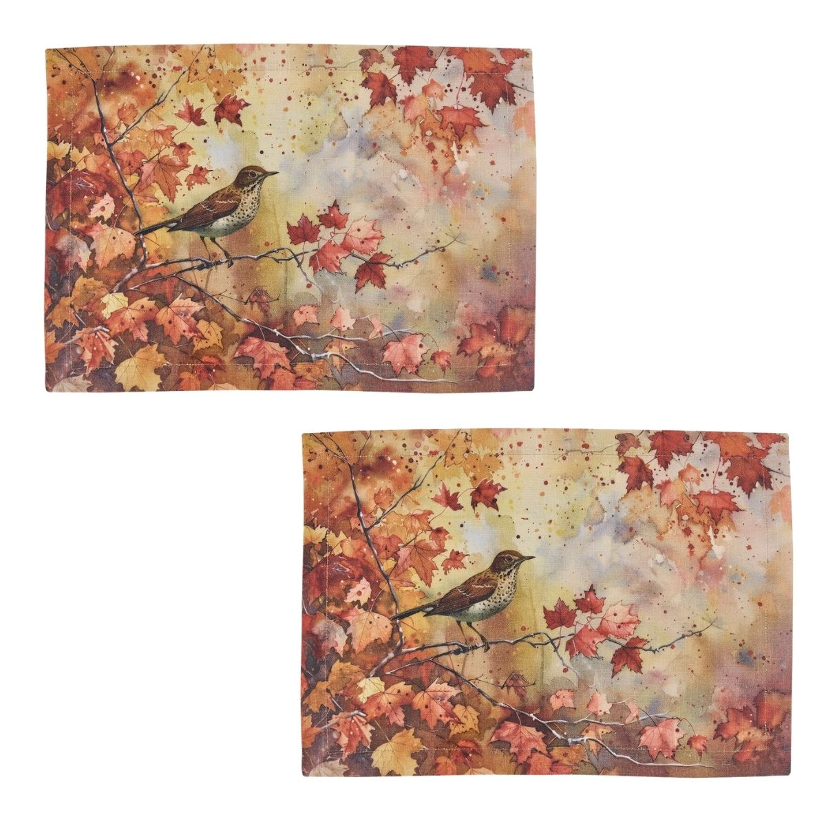 Sugar Maple Printed Placemat Set of 2