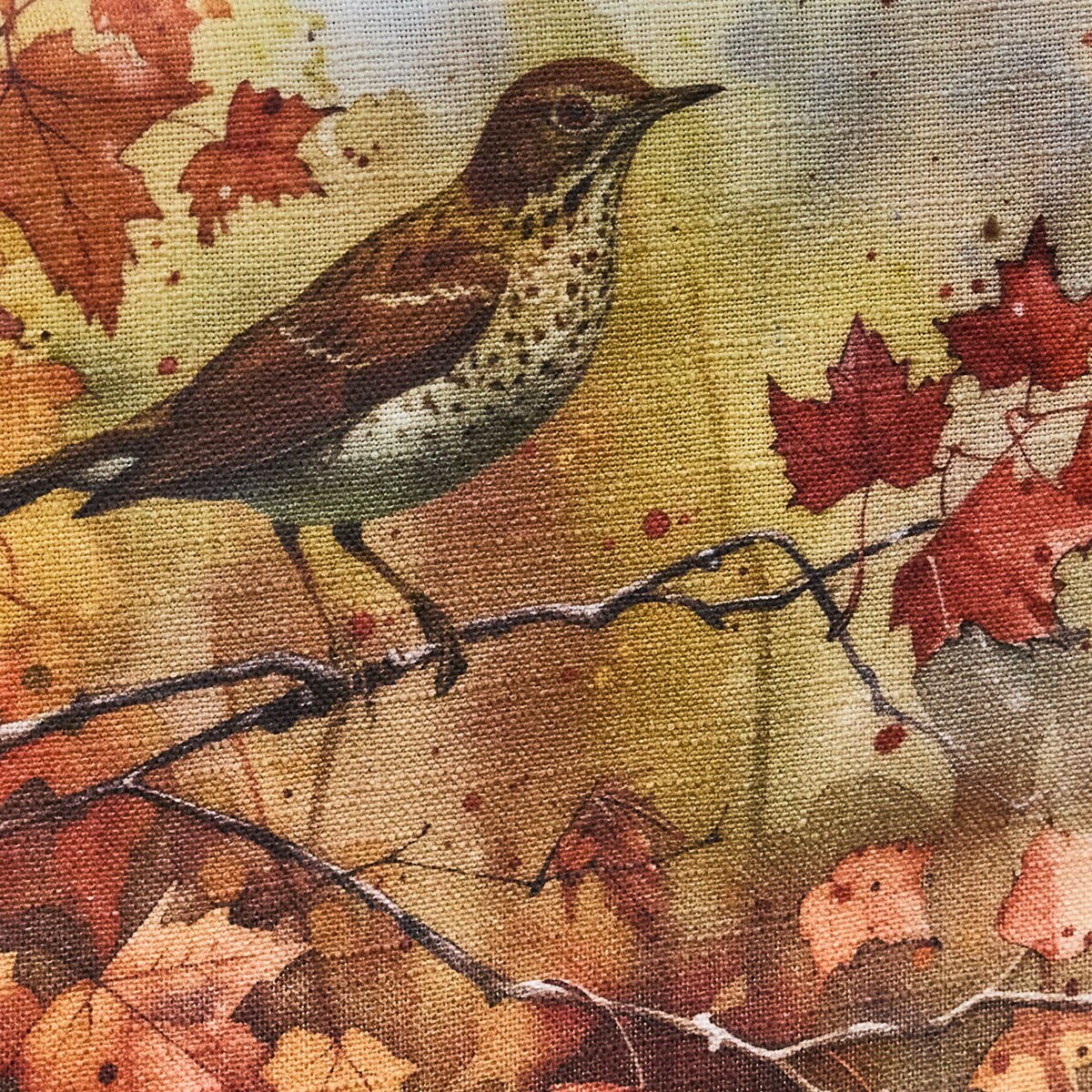 Sugar Maple Printed Table Runner 54'' Long