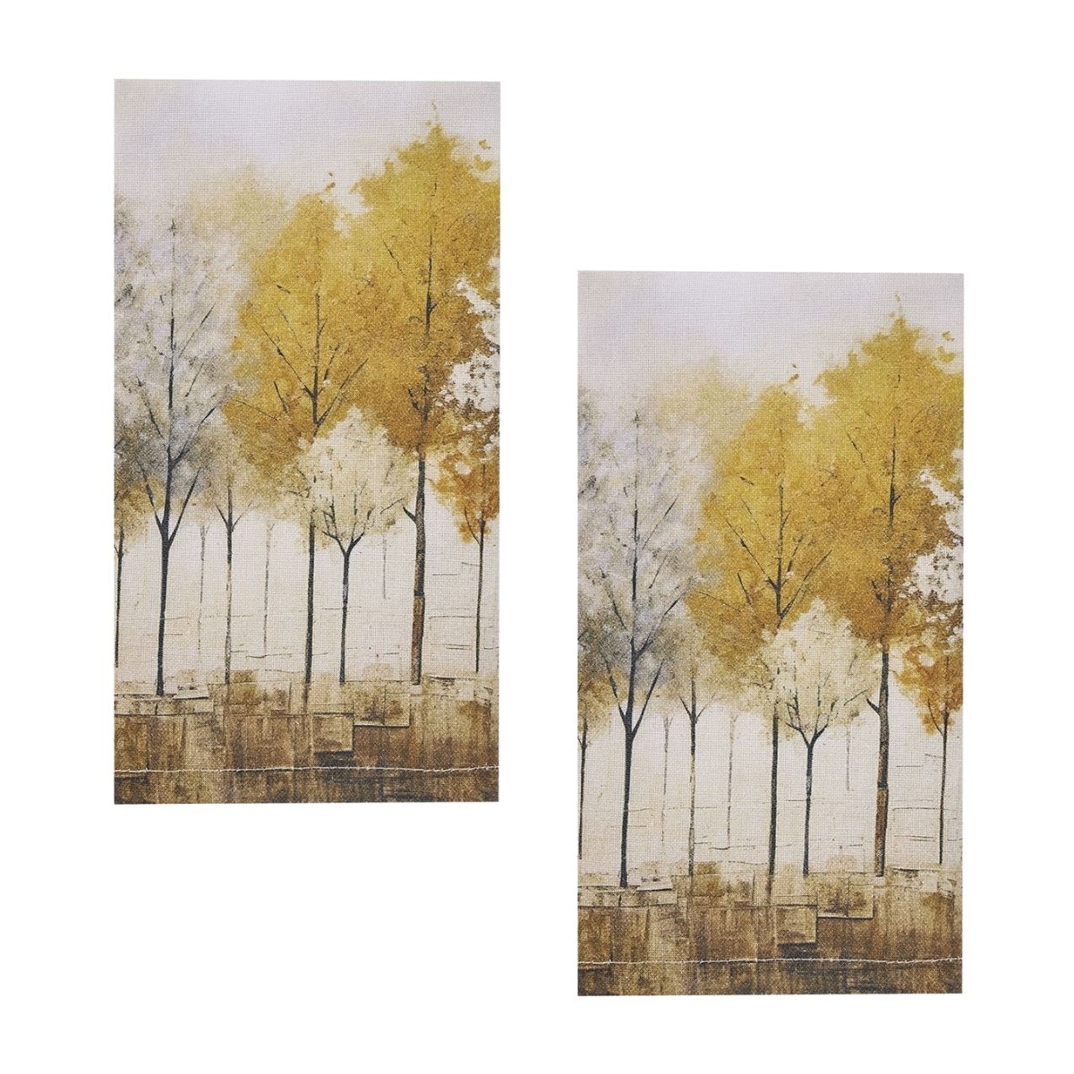Moody Fall Printed Napkin Set of 2