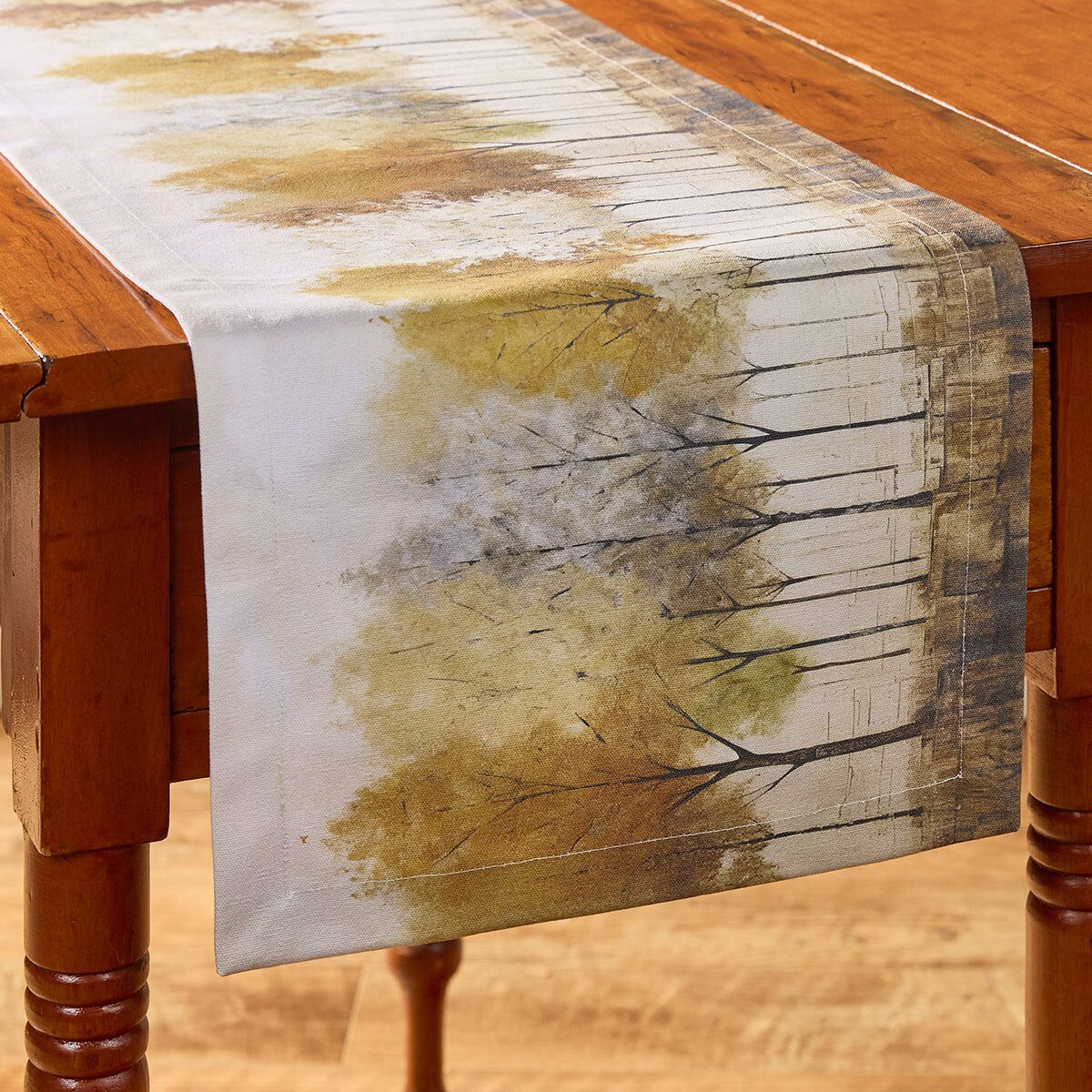 Moody Fall Printed Table Runner 36" Long