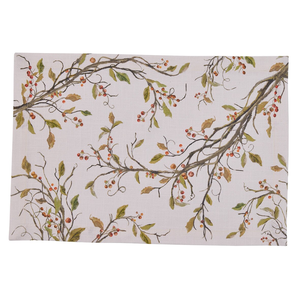 Fall Berries Printed Placemat Set of 2