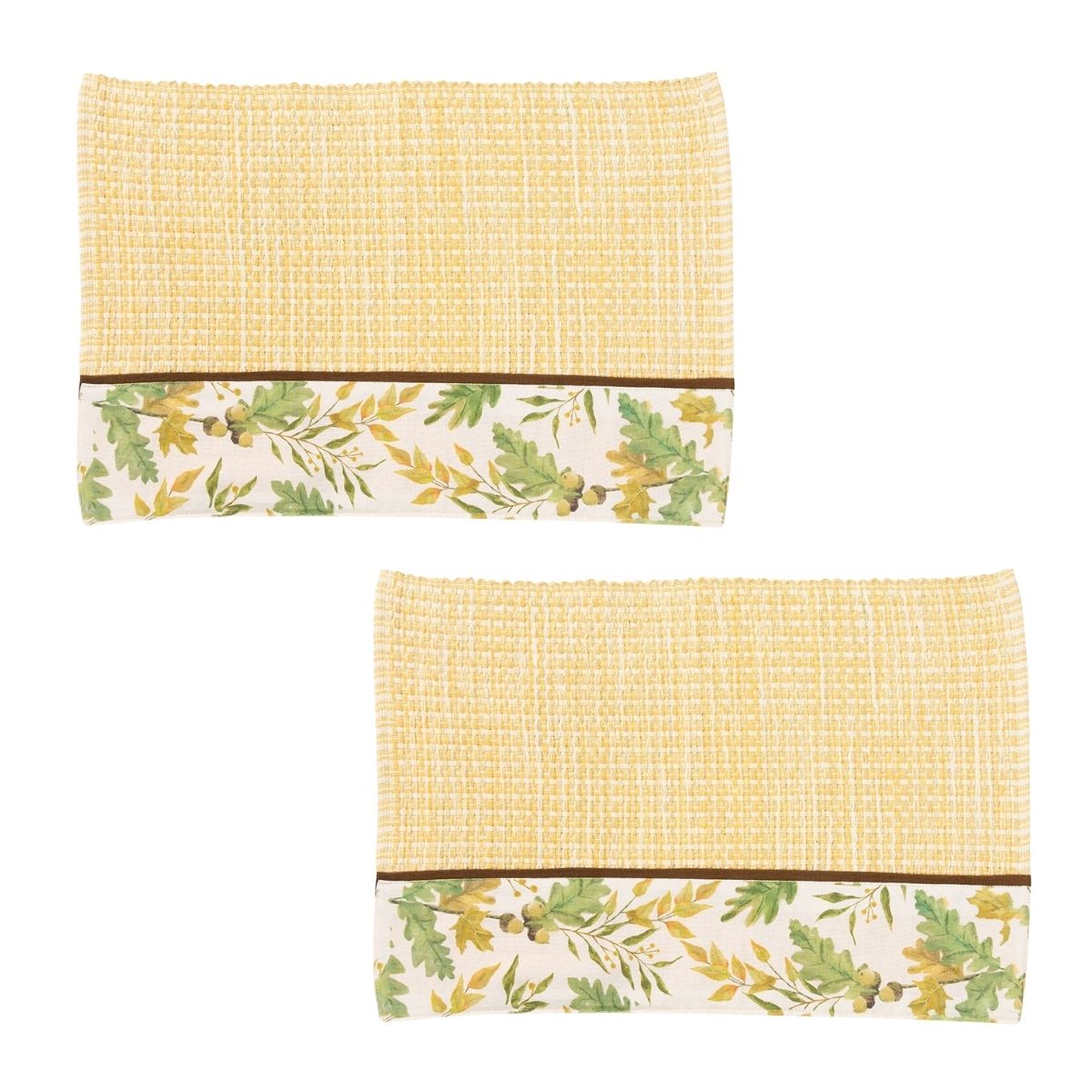 Oak Garland Border Placemat Set of 2