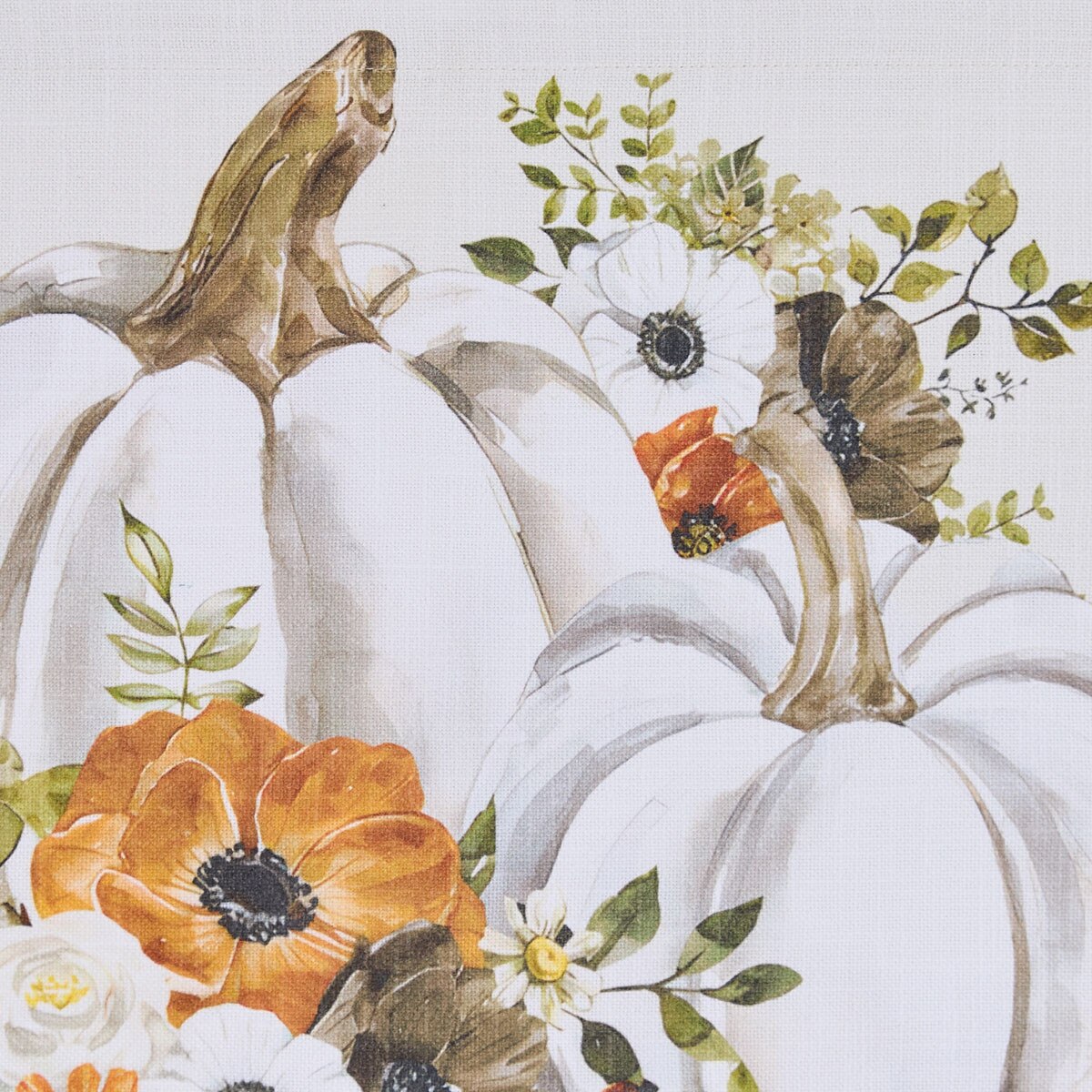 Pumpkins And Poppies Printed Placemat Set of 2