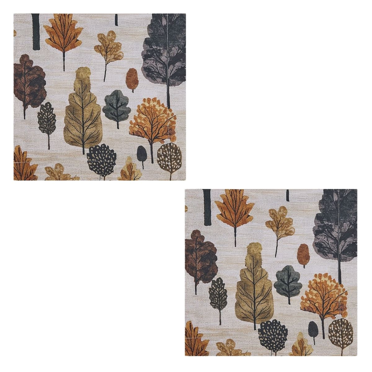 Autumn Magic Printed Napkin Set of 2