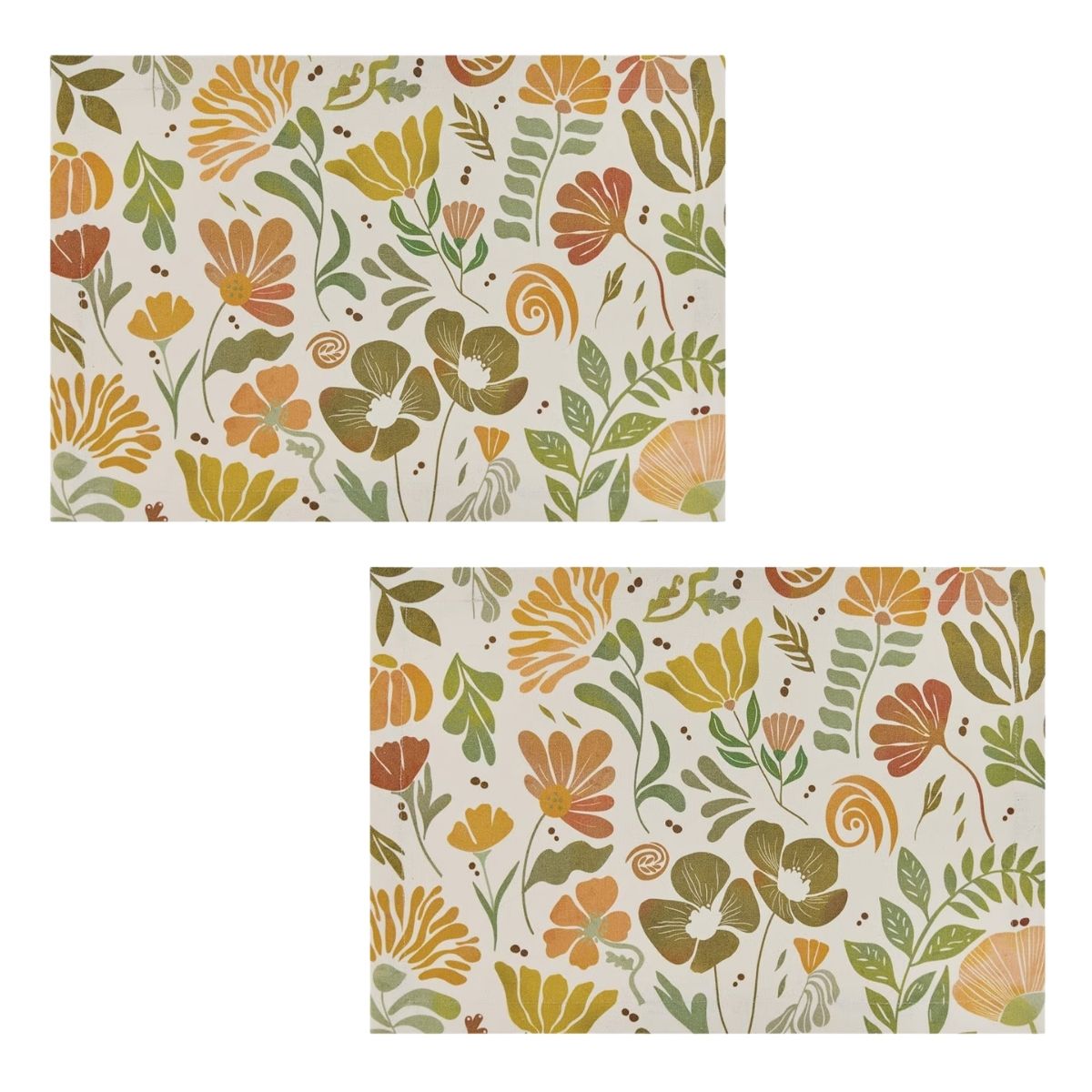 Nature's Canvas Printed Placemat Set of 2