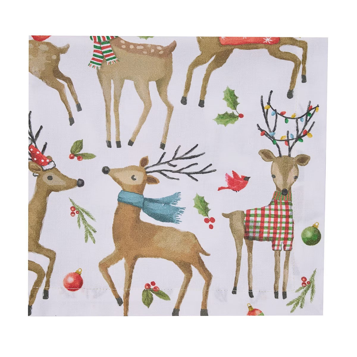 Run Run Reindeer Printed Napkin Set of 2