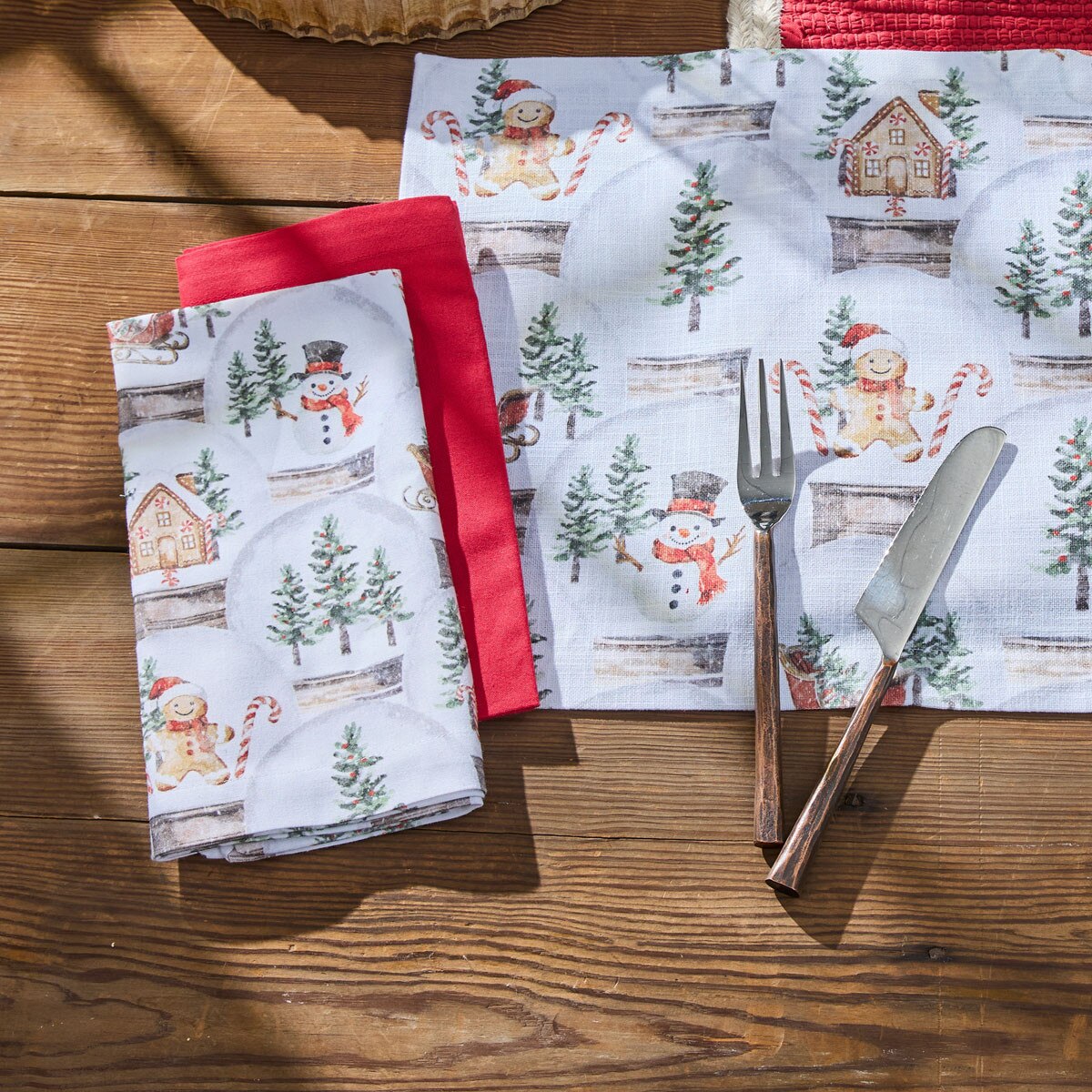 Tiny Winter Wonders Printed Napkin Set of 2