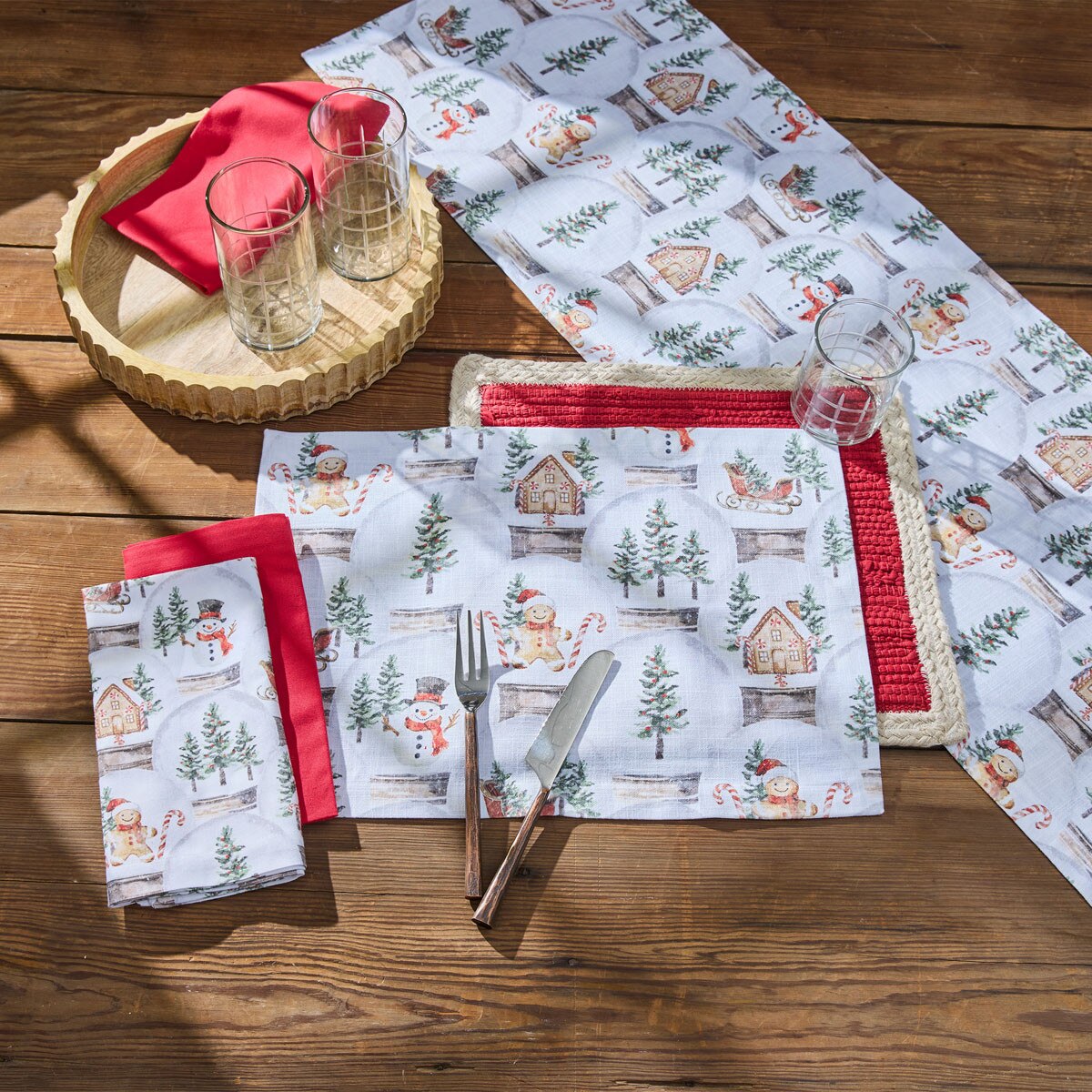 Tiny Winter Wonders Printed Napkin Set of 2