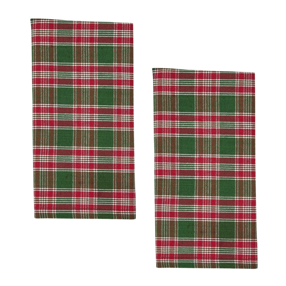Boxwood And Pine Plaid Napkin Set of 2