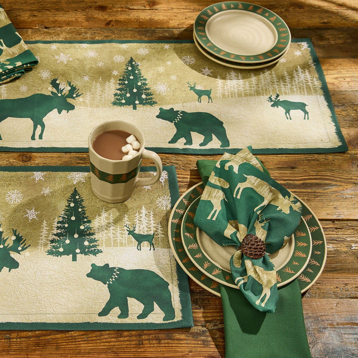 Velvet Woods Printed Placemat Set of 2