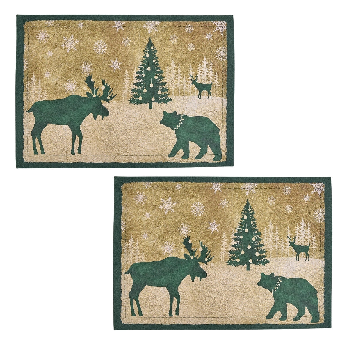 Velvet Woods Printed Placemat Set of 2