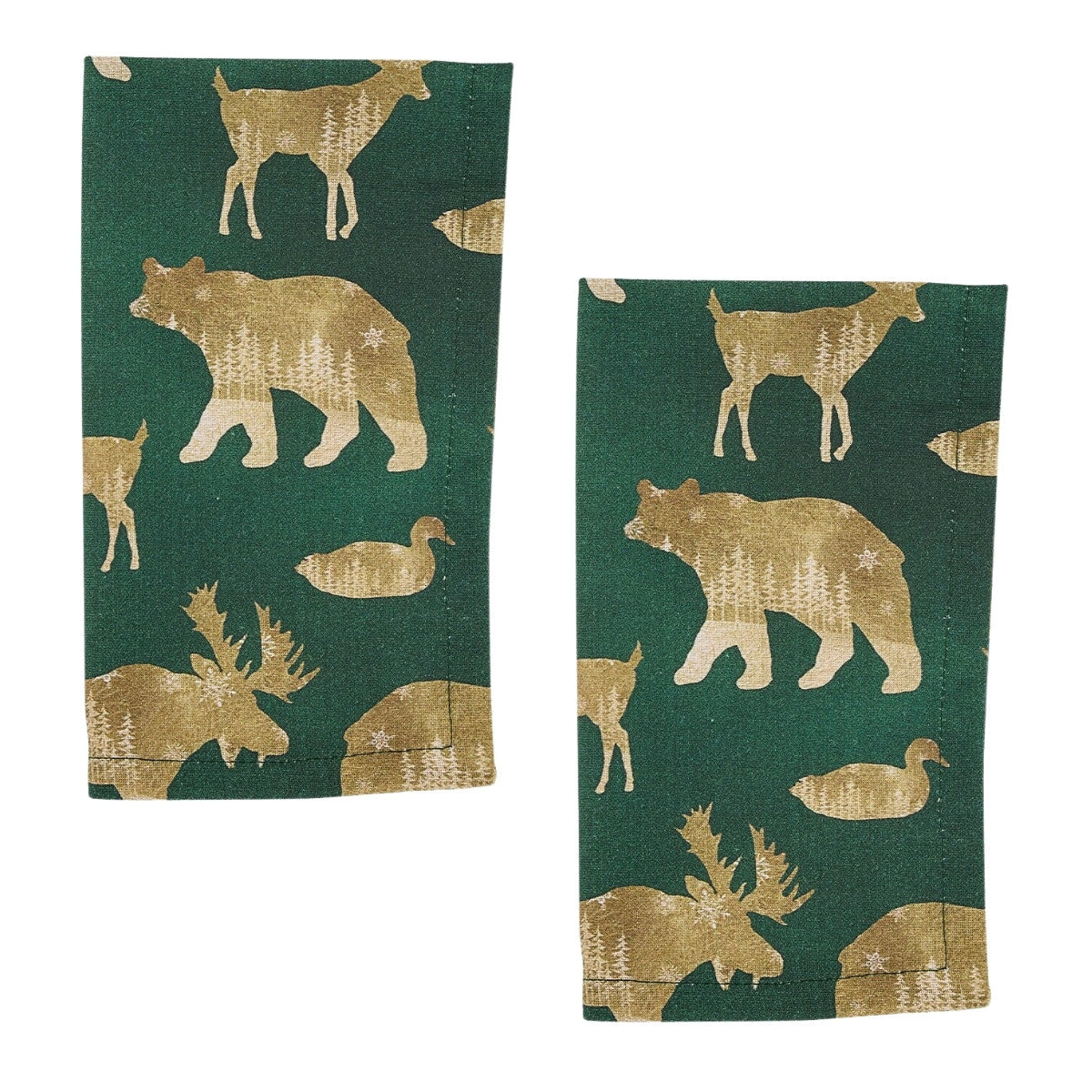 Velvet Woods Printed Napkin Set of 2