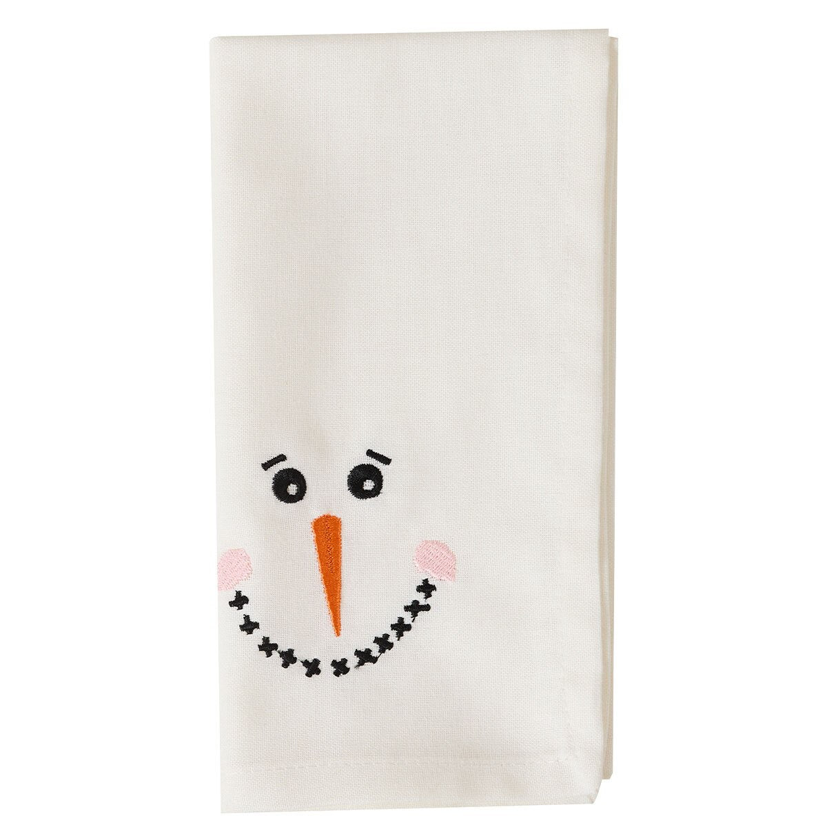 Mr. Snow Embroidered Napkin Set of 2