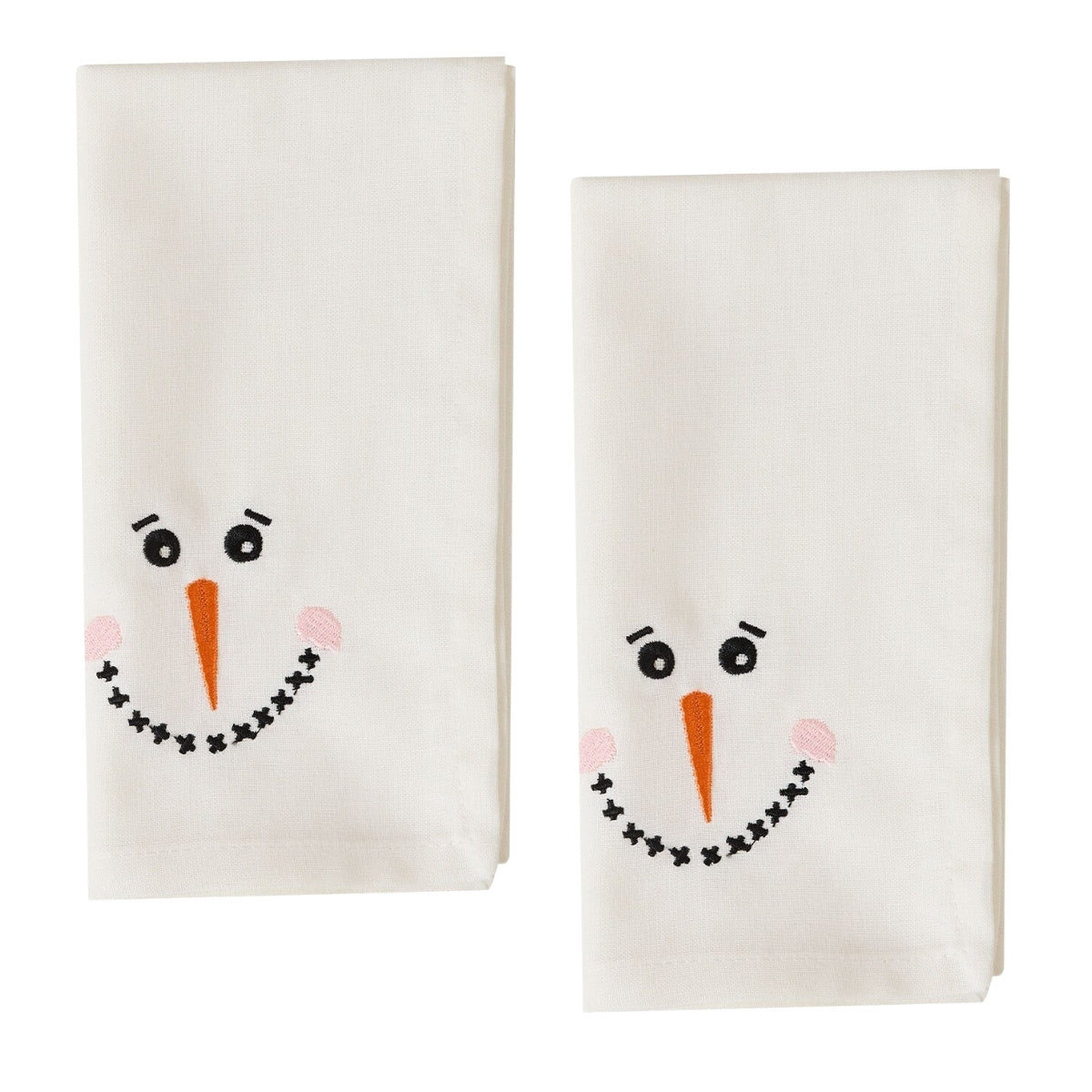 Mr. Snow Embroidered Napkin Set of 2