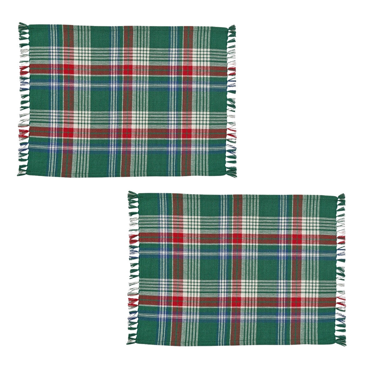 Hard Candy Christmas Plaid Placemat Set of 2