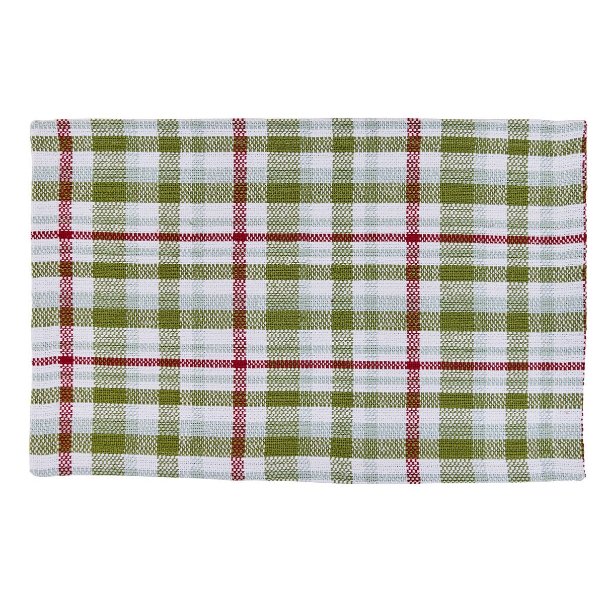 Snowman Plaid Placemat Set of 2
