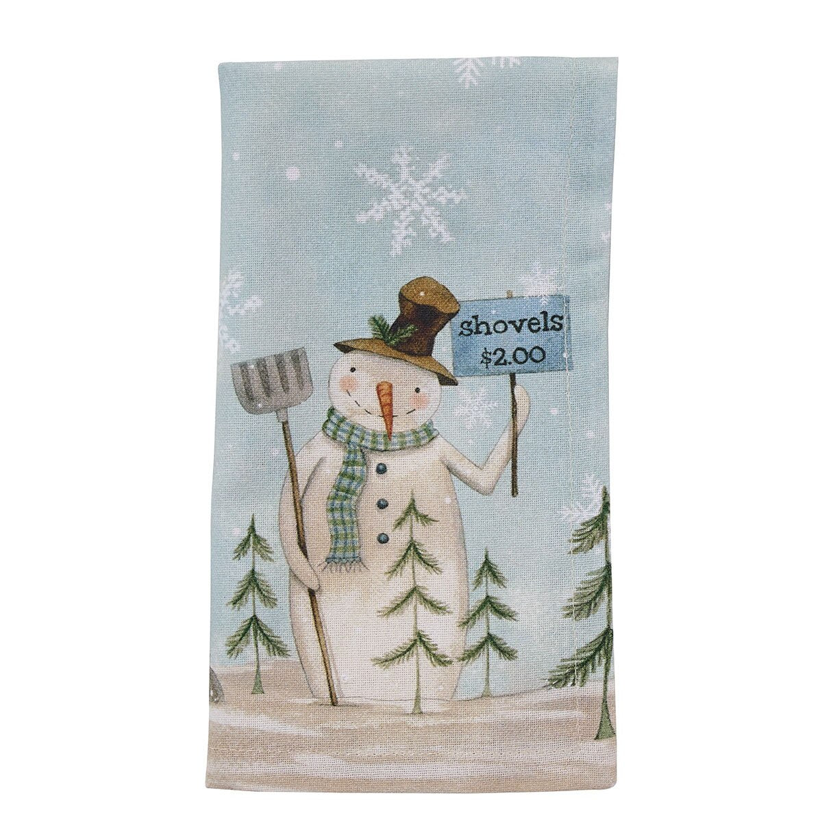 Shovels For Sale Printed Napkin Set of 2